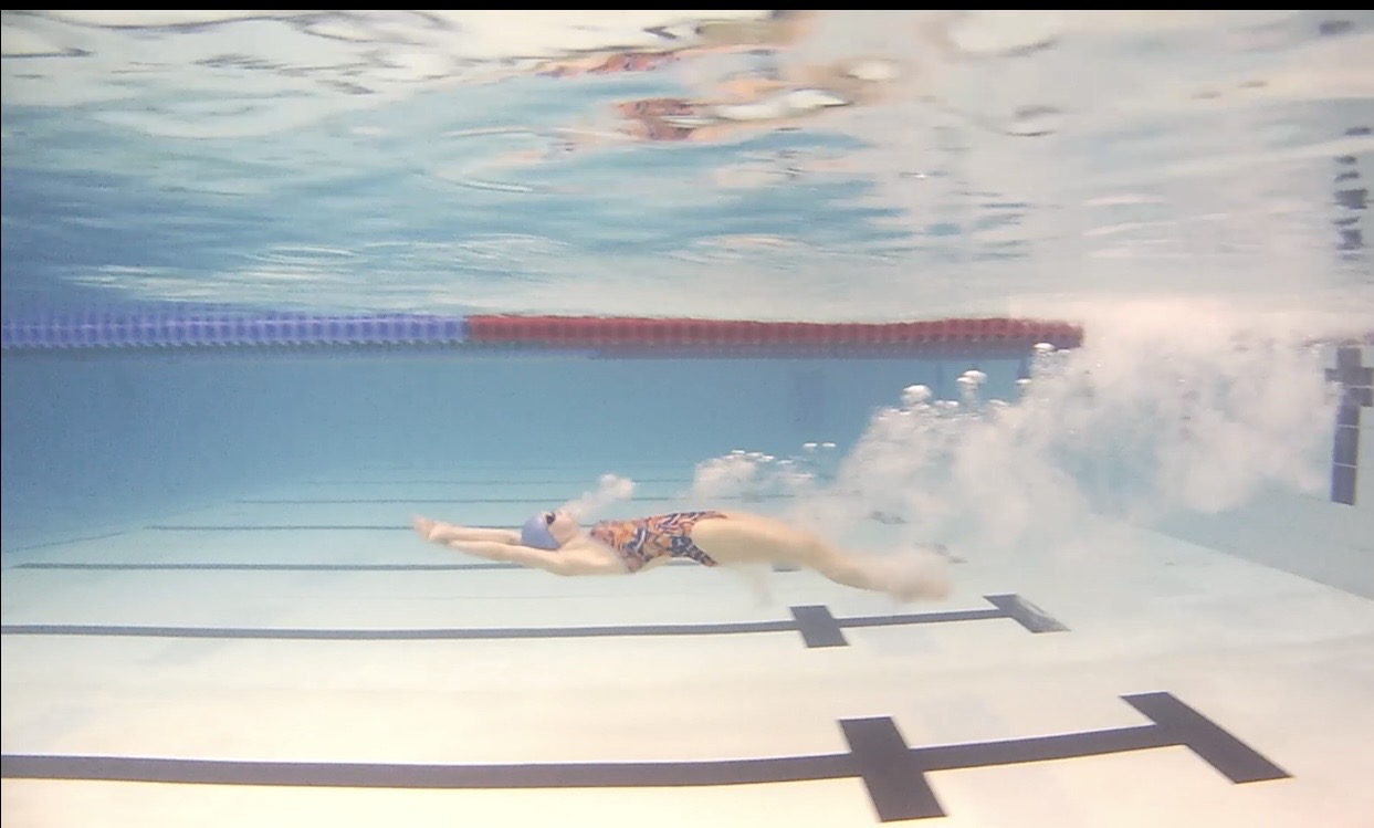 IT Swim Lab hand entry and head position analysis example