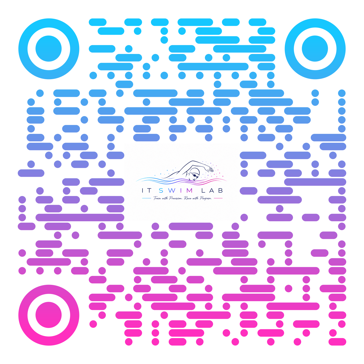 IT Swim Lab Google Review QR code