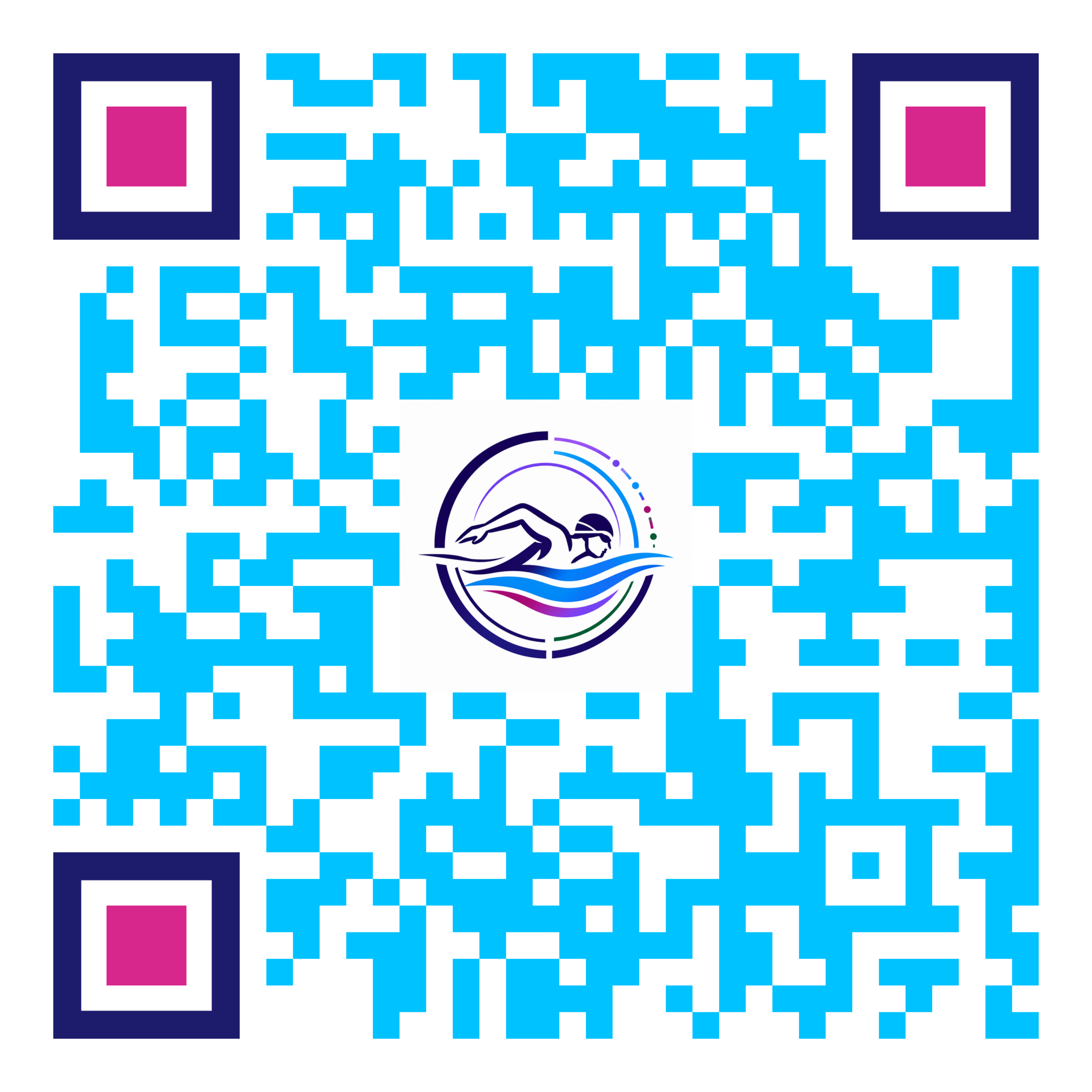 IT Swim Lab Google Review QR code